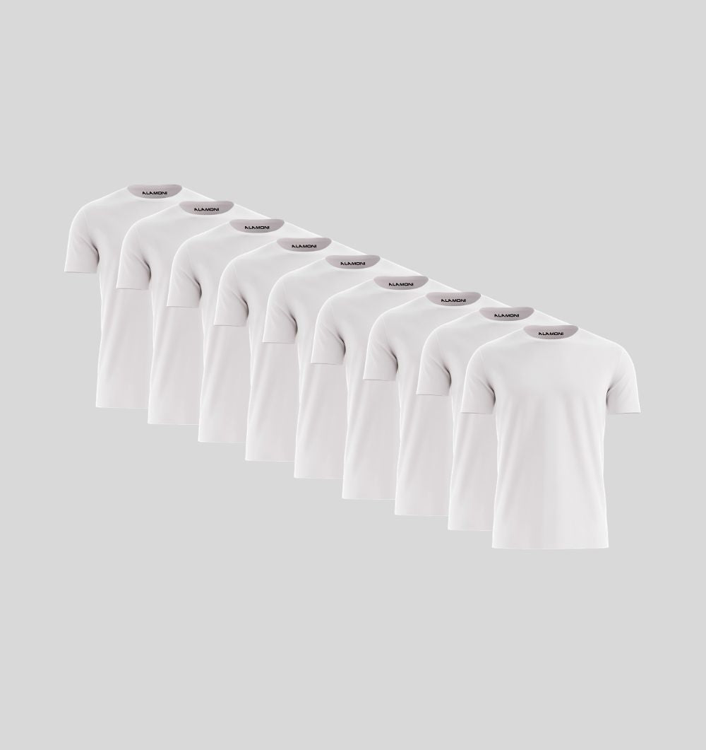 9-Pack | White