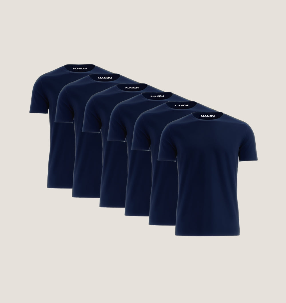 Zestaw 6 szt. - Granatowy