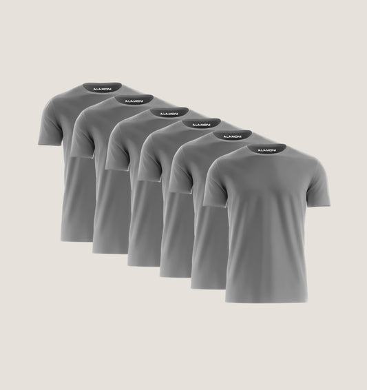 Zestaw 6 szt. | Szary