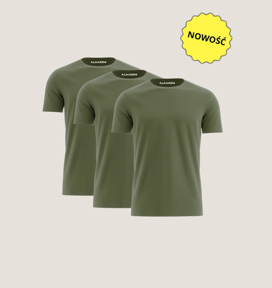 Zestaw 3 szt. | Militarna Zieleń