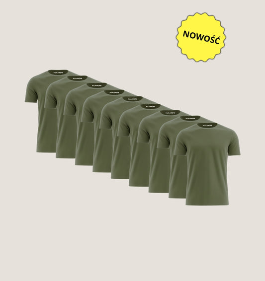 Zestaw 9 szt. | Militarna Zieleń