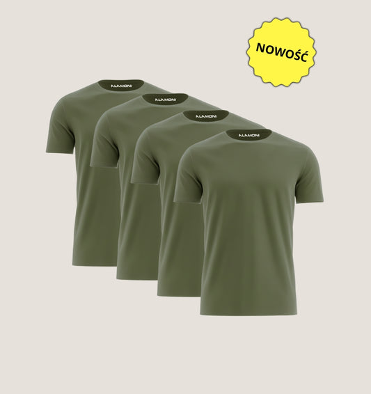 Zestaw 4 szt. | Militarna Zieleń