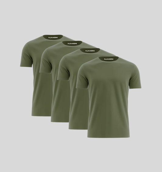 Zestaw 4 szt. | Militarna Zieleń