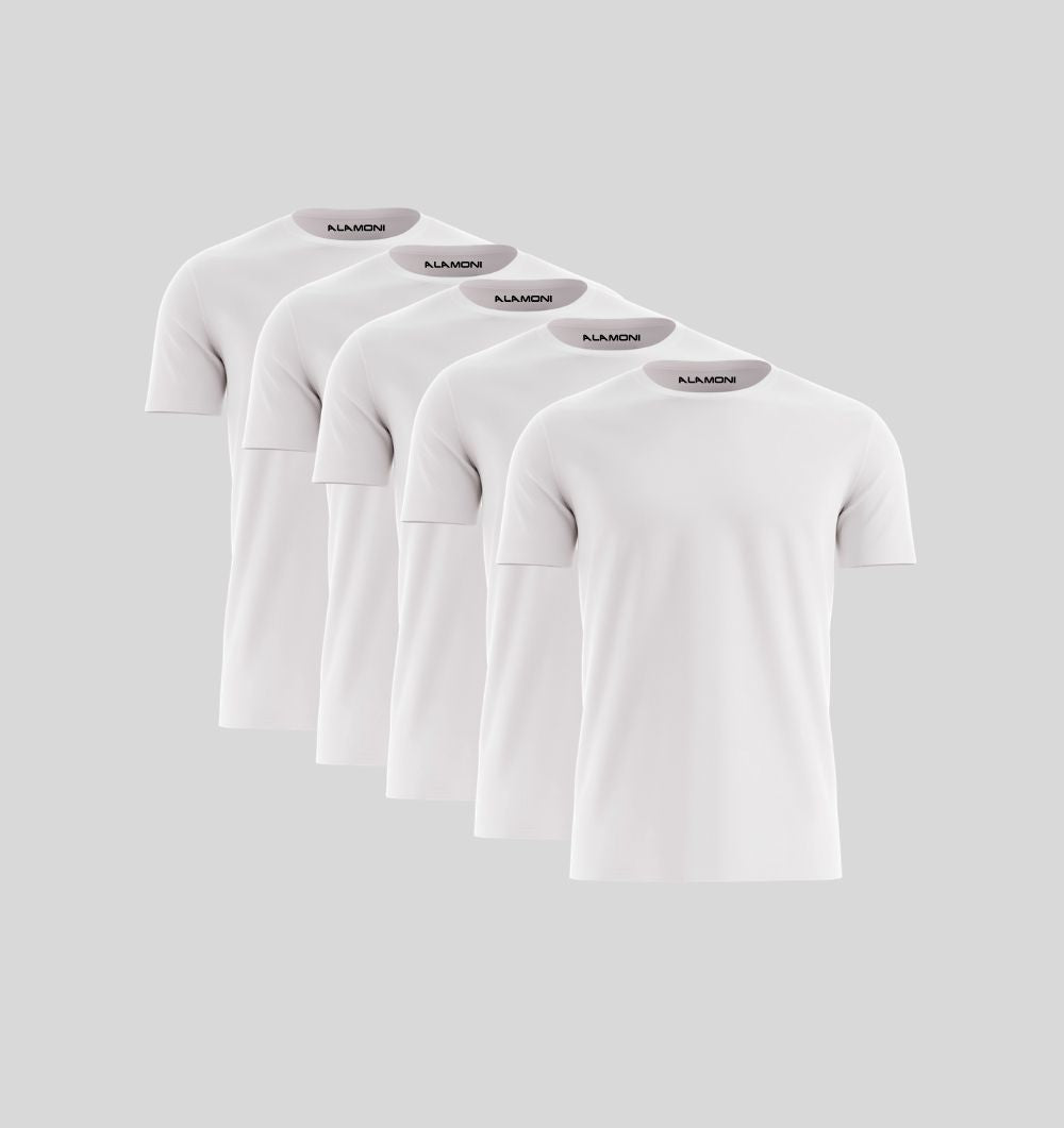5-Pack | White