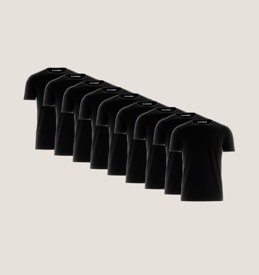 Zestaw 9 szt. | Czarny